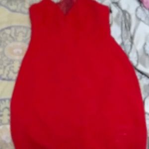 Red dress